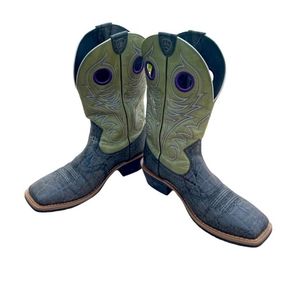 Ariat Heritage Roughstock Wide Square Toe Western Boots - Men’s Size 11.5